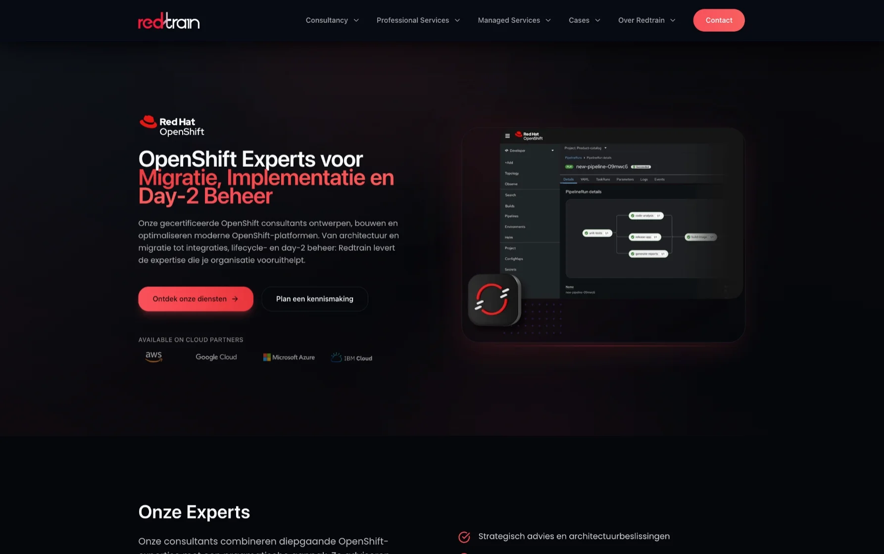 RedTrain — desktop